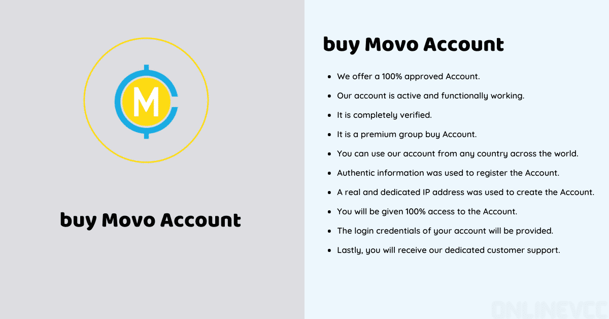 Buy Movocash Accounts